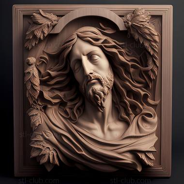 3D model st jesus (STL)